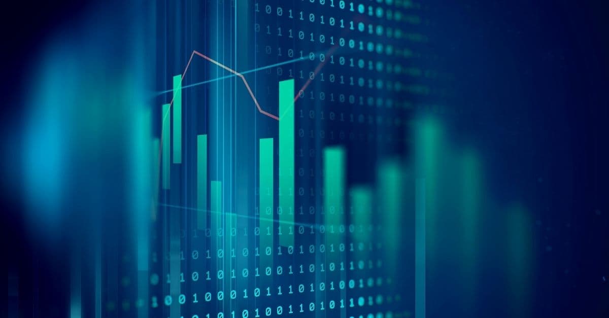 Extended Trading Hours - Abstract Financial Chart